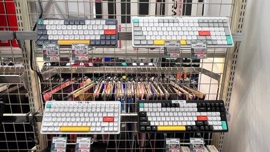 大阪の「PCワンズ」にてNuphyキーボードの実機展示および販売を開始!