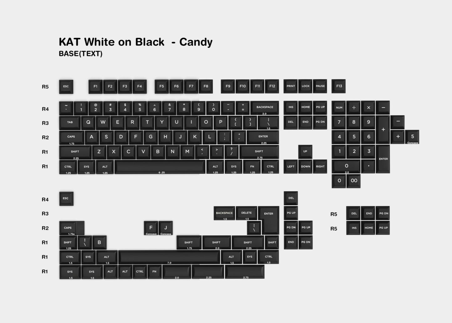 【新発売】Keyreative KAT WOB Candy Thickened Double Shot キーキャップ