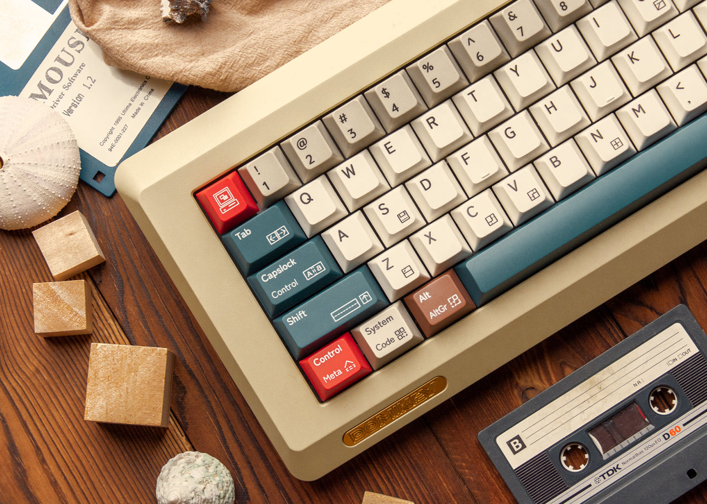 【新発売】Keyreative The Old Seaside ABS Cherry Profile キーキャップ