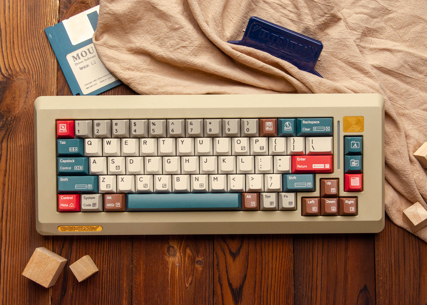 【新発売】Keyreative The Old Seaside ABS Cherry Profile キーキャップ