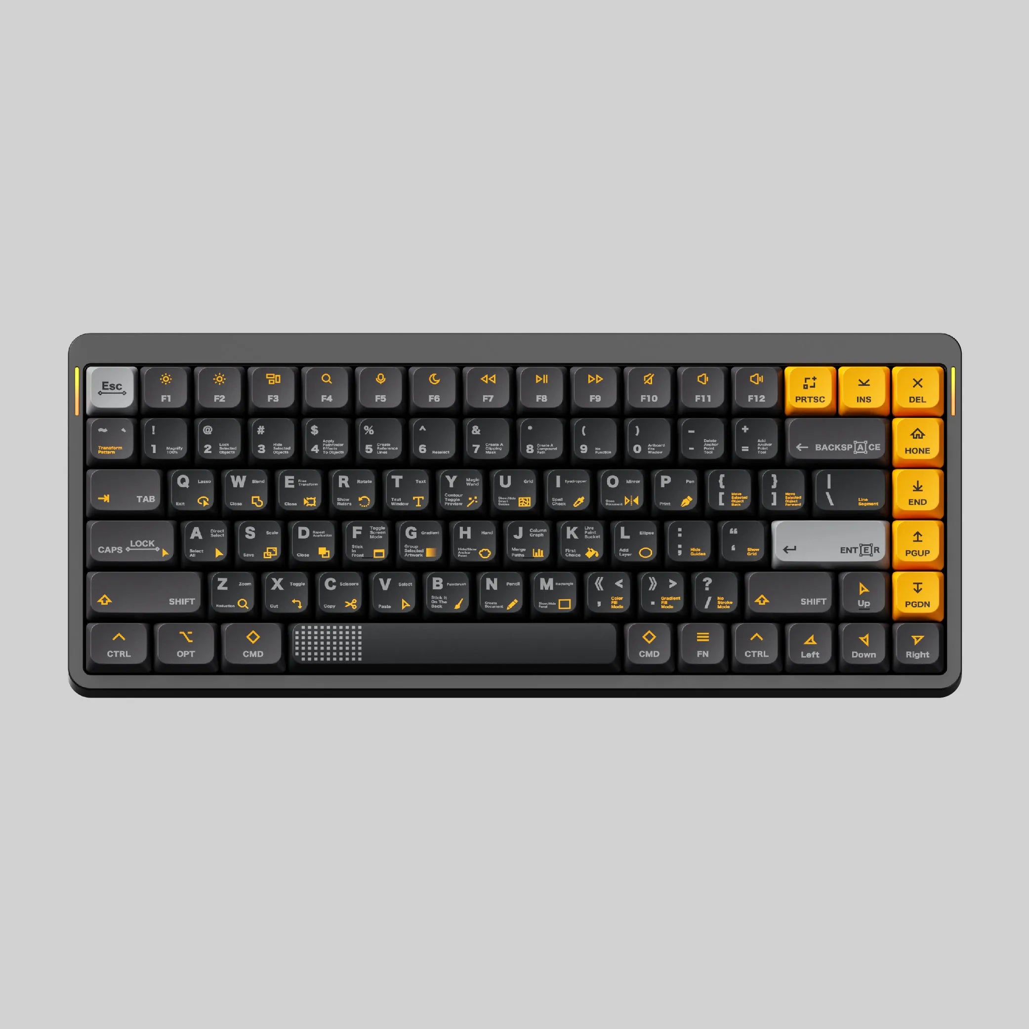 NuPhy ニューファイ　キーボード PBTキーキャップセット｜ロープロファイル・nSAプロファイル｜NuPhy