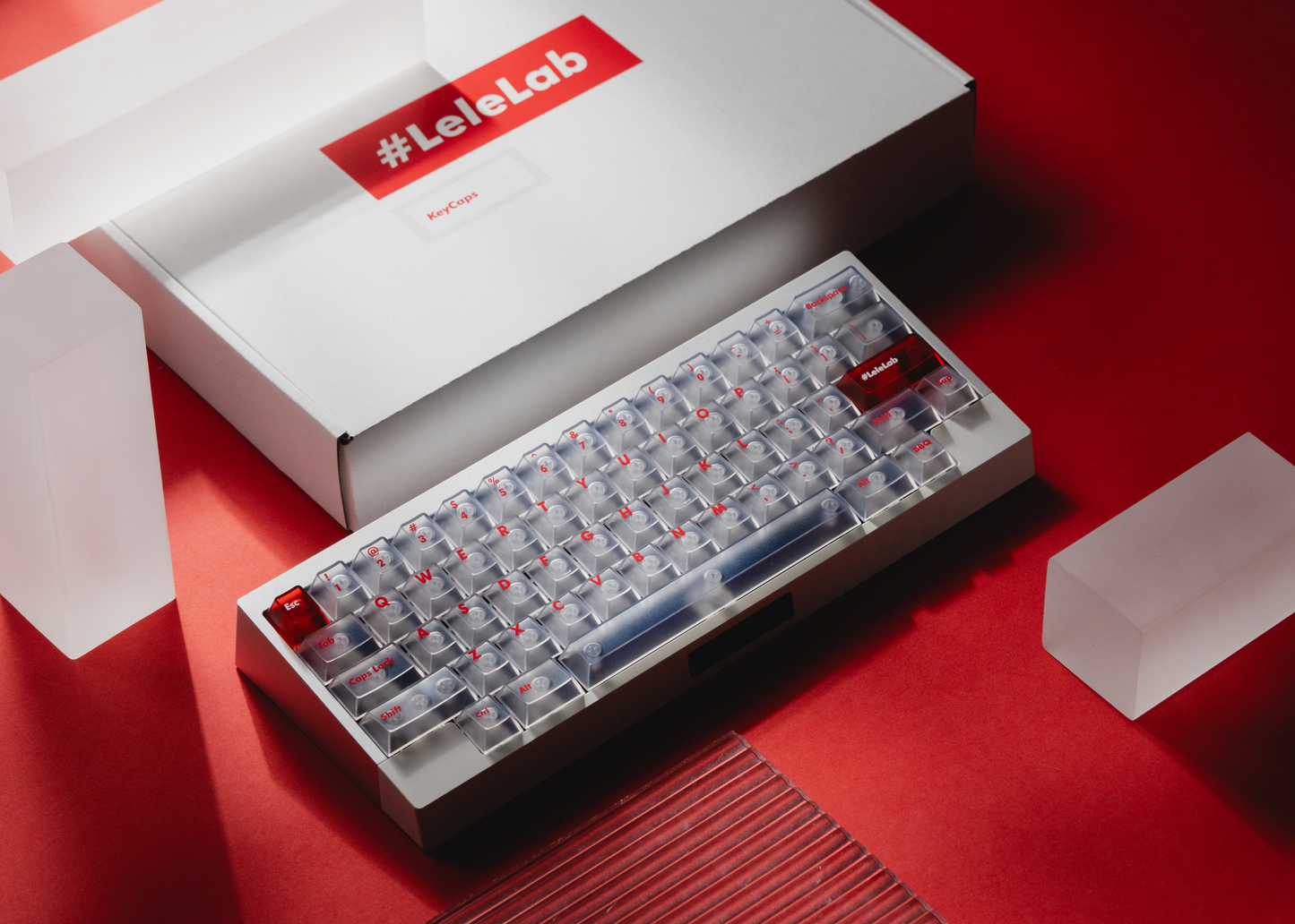 【新規取扱商品】LeleLab Supsup SuperX White Keycap Set