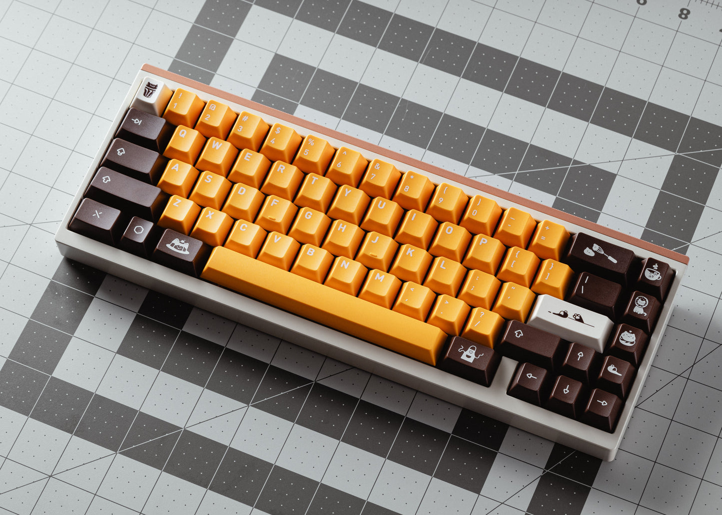 Keyreative Nekoccino ABS Cherry Profile キーキャップ