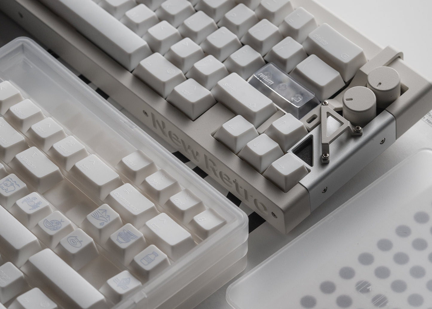 【新規取扱商品】LeleLab Hokkaido White Keycap Set