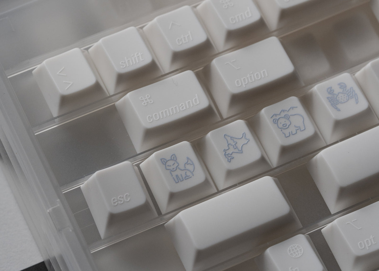 【新規取扱商品】LeleLab Hokkaido White Keycap Set