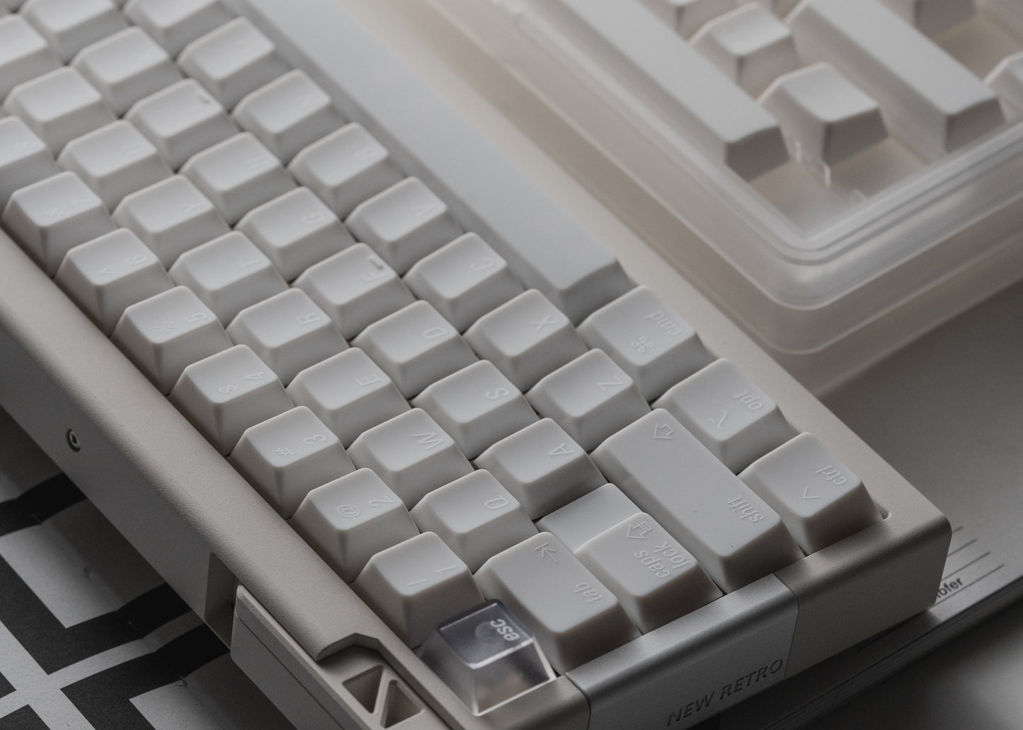 【新規取扱商品】LeleLab Hokkaido White Keycap Set