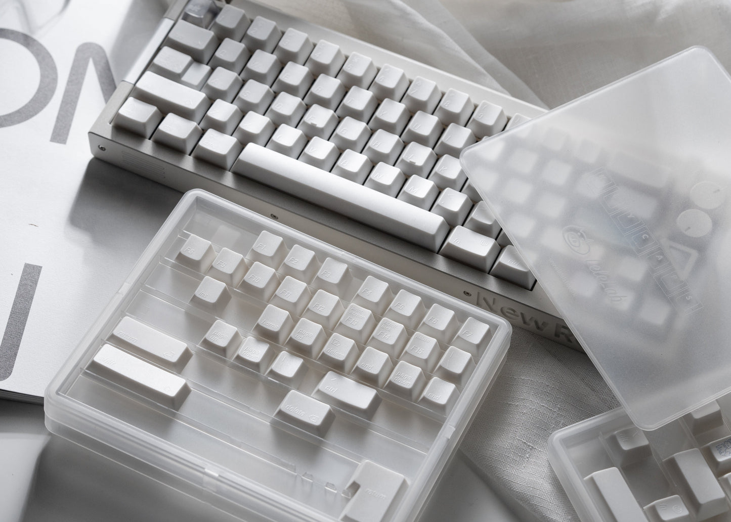 【新規取扱商品】LeleLab Hokkaido White Keycap Set