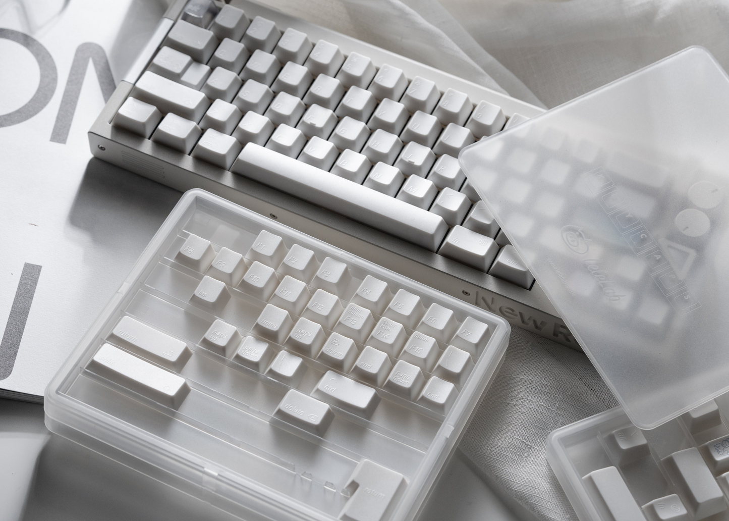 【新規取扱商品】LeleLab Hokkaido White Keycap Set