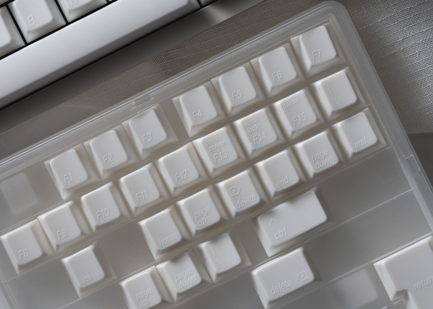 【新規取扱商品】LeleLab Hokkaido White Keycap Set
