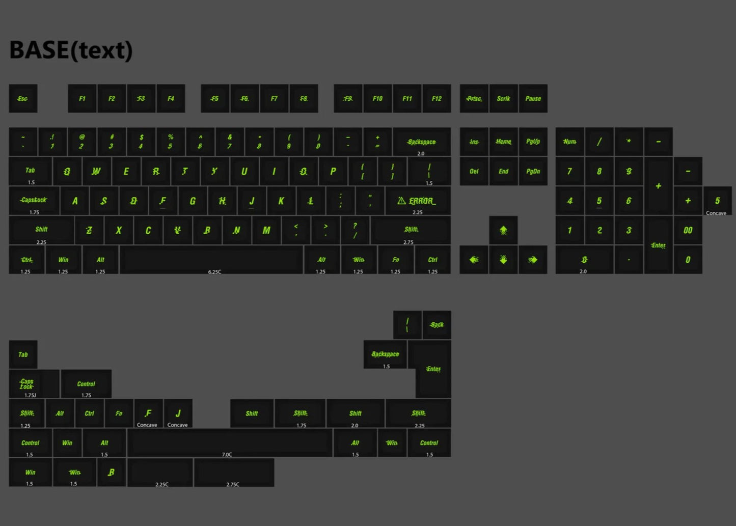 Keyreative 404 Error KAM profile キーキャップ