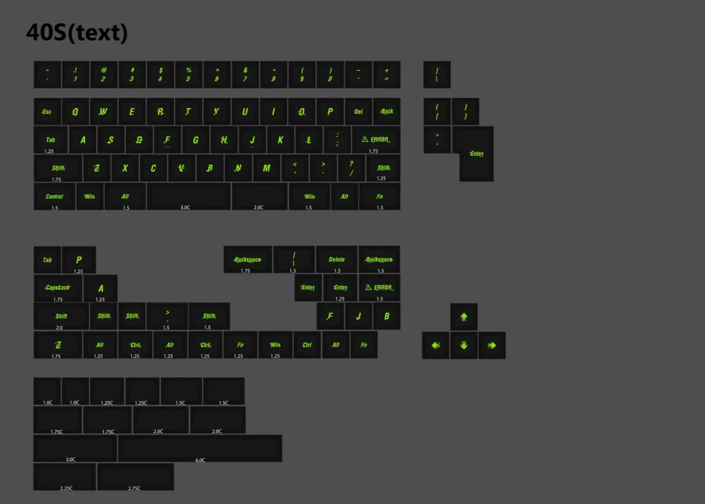 Keyreative 404 Error KAM profile キーキャップ