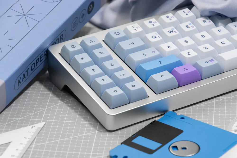 Kereative KAT Operator Thickened Double Shot PBT キーキャップ