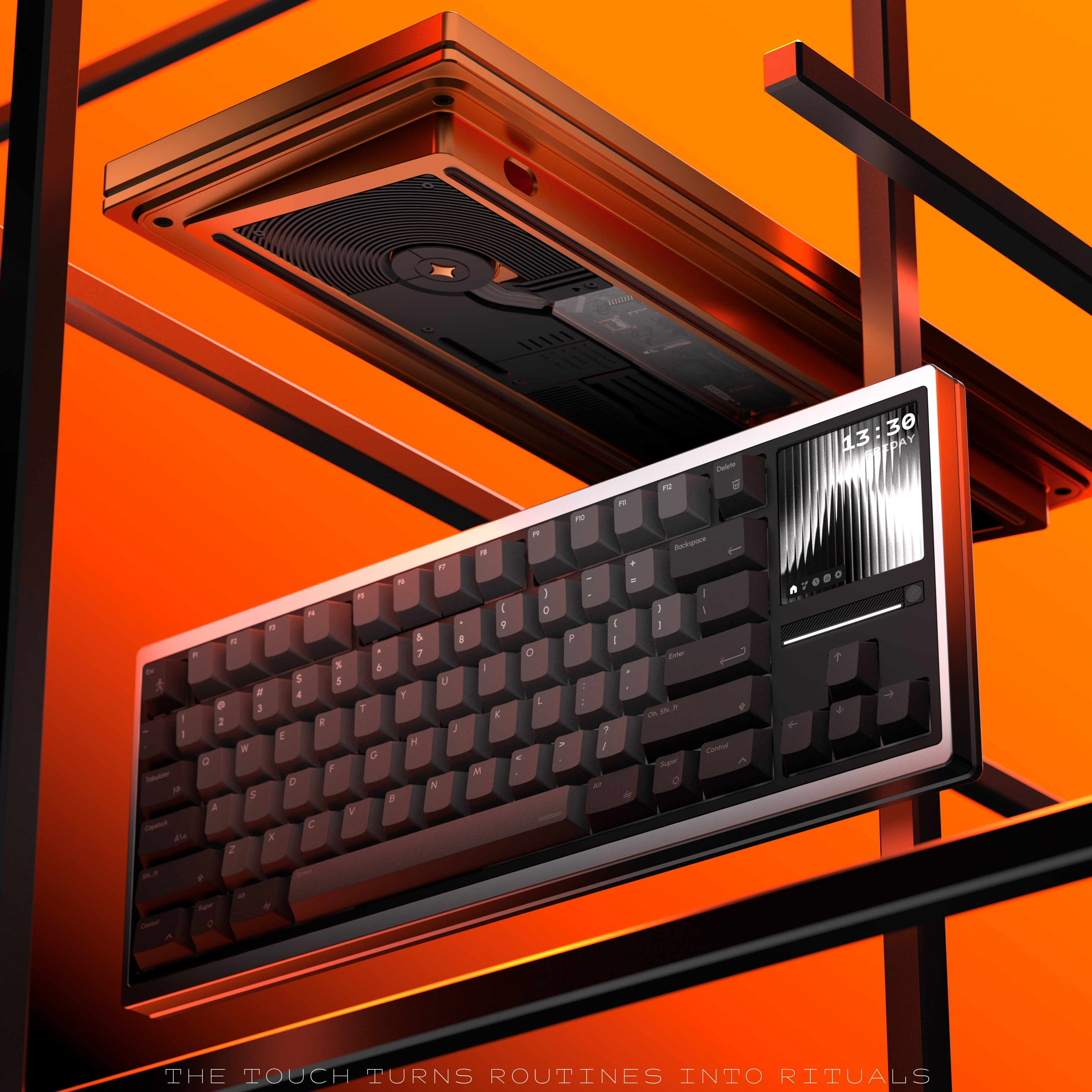 Group-buy】タッチスクリーン搭載 MASS 80メカニカルキーボード – DIGIART