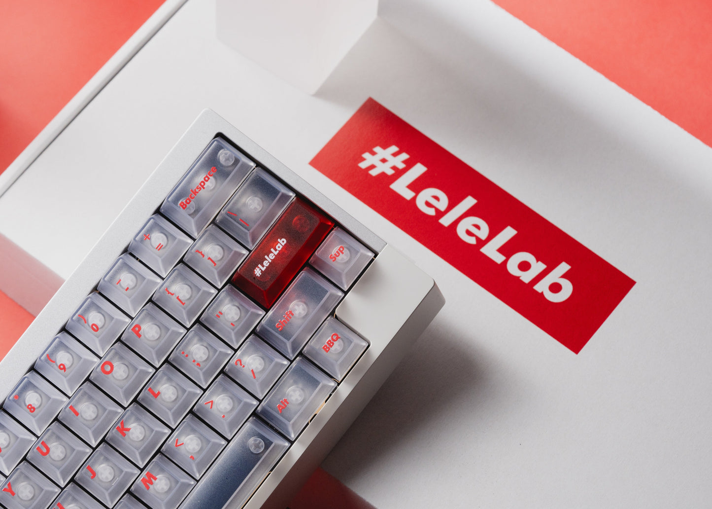 【新規取扱商品】LeleLab Supsup SuperX White Keycap Set