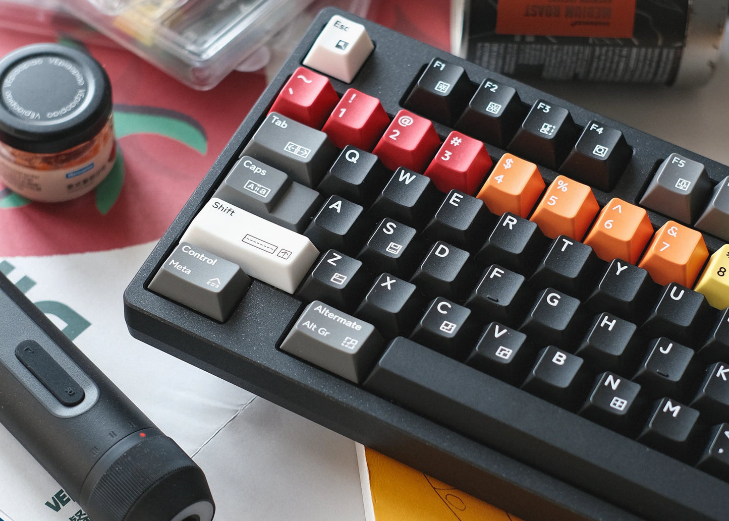 【新発売】Keyreative TR_808 ABS Cherry Profileキーキャップ