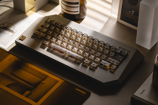 LeleLab Matra Alice 90 自作キーボードキット 全体画像