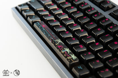 Lelelab x ICE CAT Seaside Clear Keyset