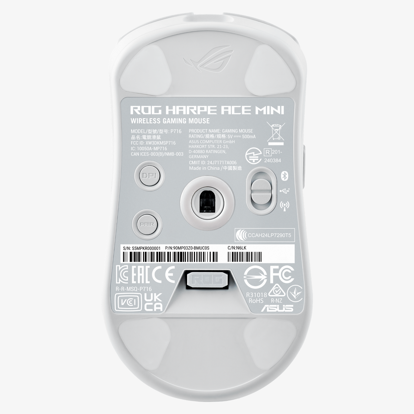 【新発売】ROG Harpe Ace Mini ゲーミングマウス