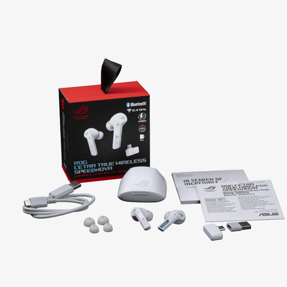 【新発売】ROG Cetra True Wireless SpeedNova ゲーミングイヤホン
