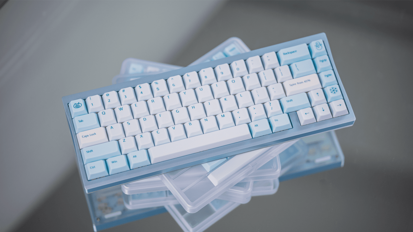 【新発売】LeleLab×Cheese Snowspire Lake Keycap set