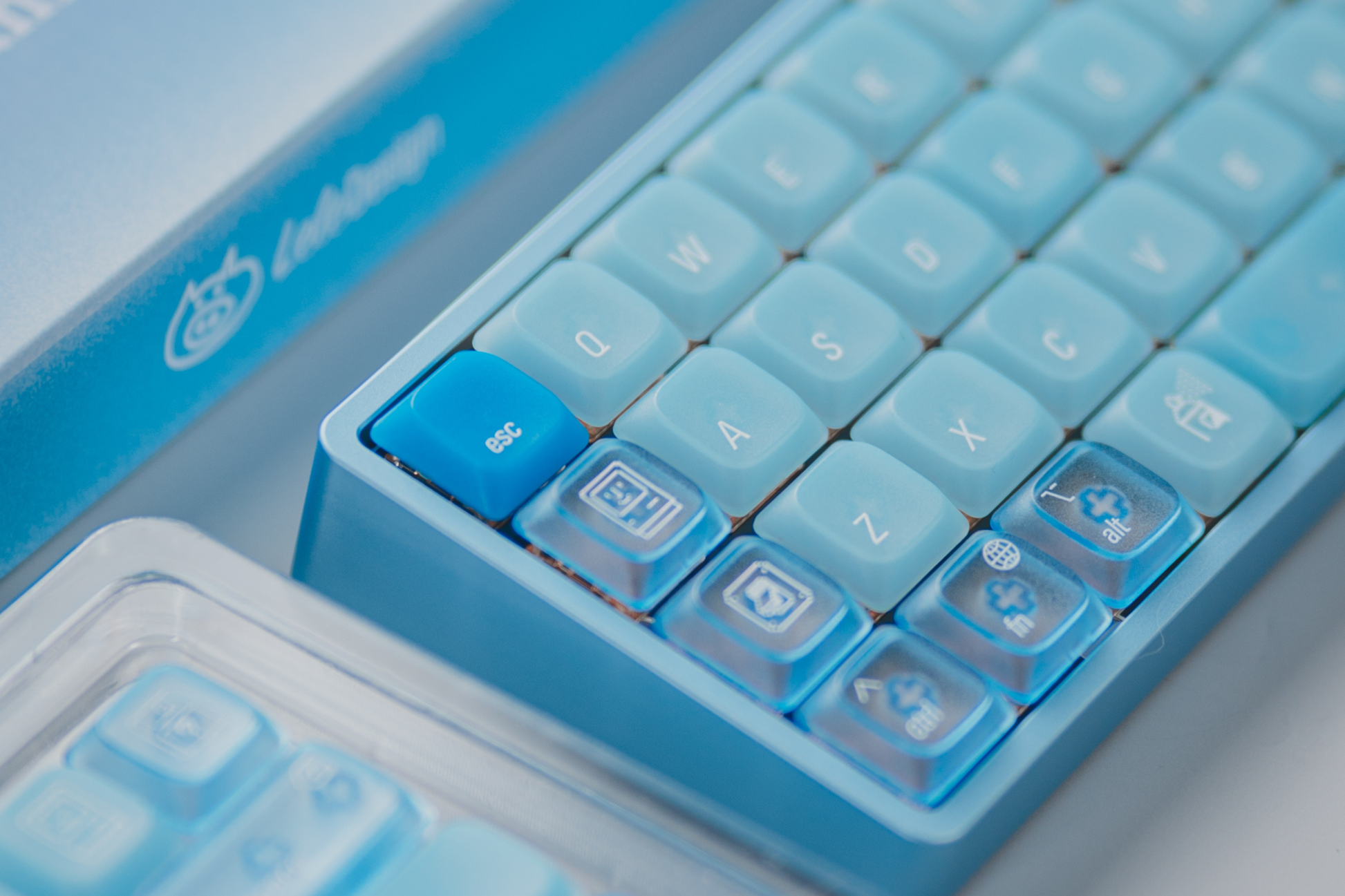 キーキャップ 透明｜UVプリント・メカニカルキーボード用｜LeleLab