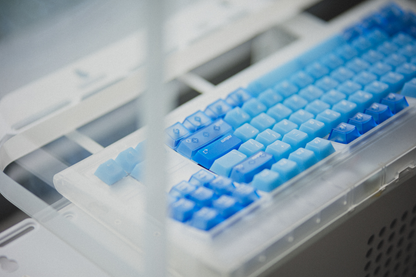 Leledesign Ocean Blue Cherry Profile Keycaps Set