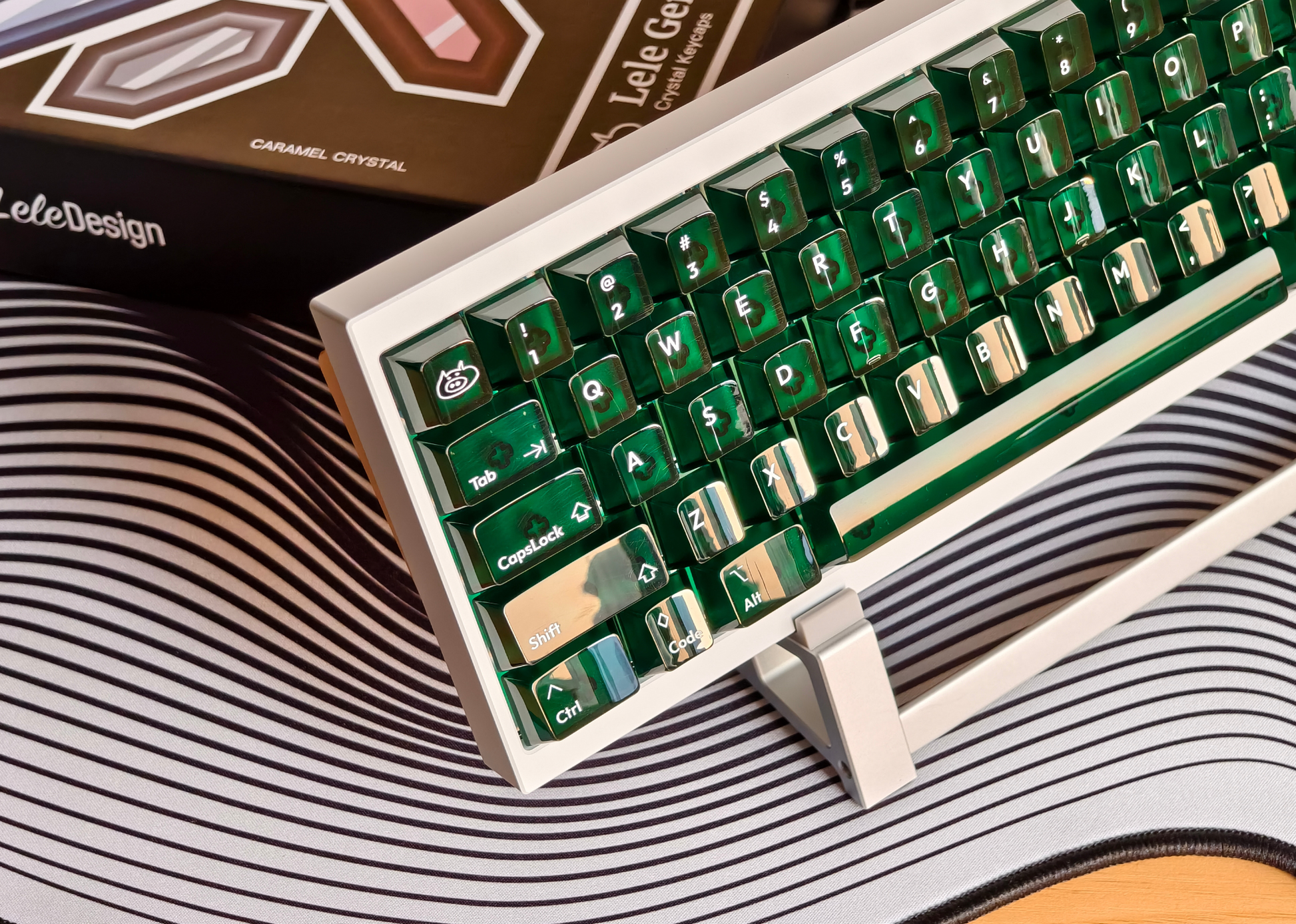 キーキャップ 104キー｜透明・PC素材・メカニカルキーボード用・RGB