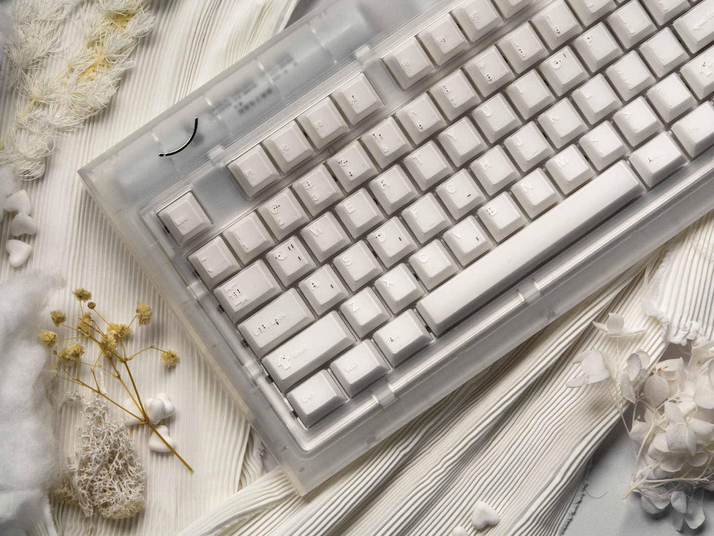 ソレノイドモジュール搭載 Smurve80 3-Mode メカニカルキーボード-Lume Edition