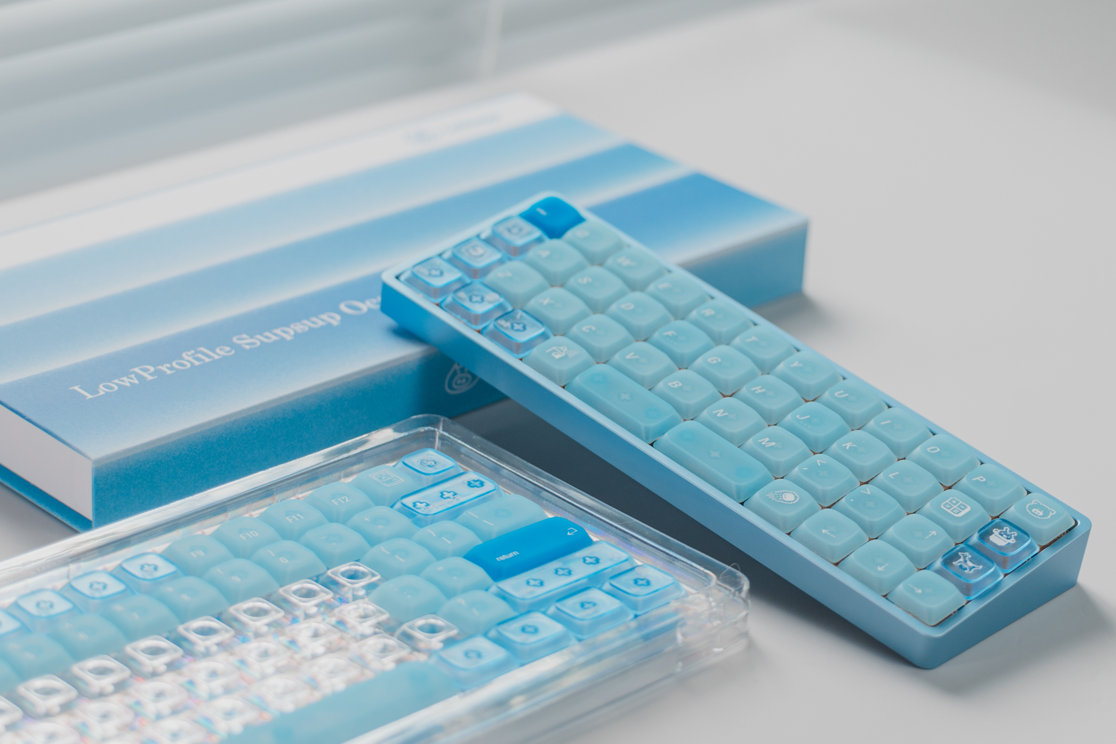 キーキャップ 透明｜UVプリント・メカニカルキーボード用｜LeleLab