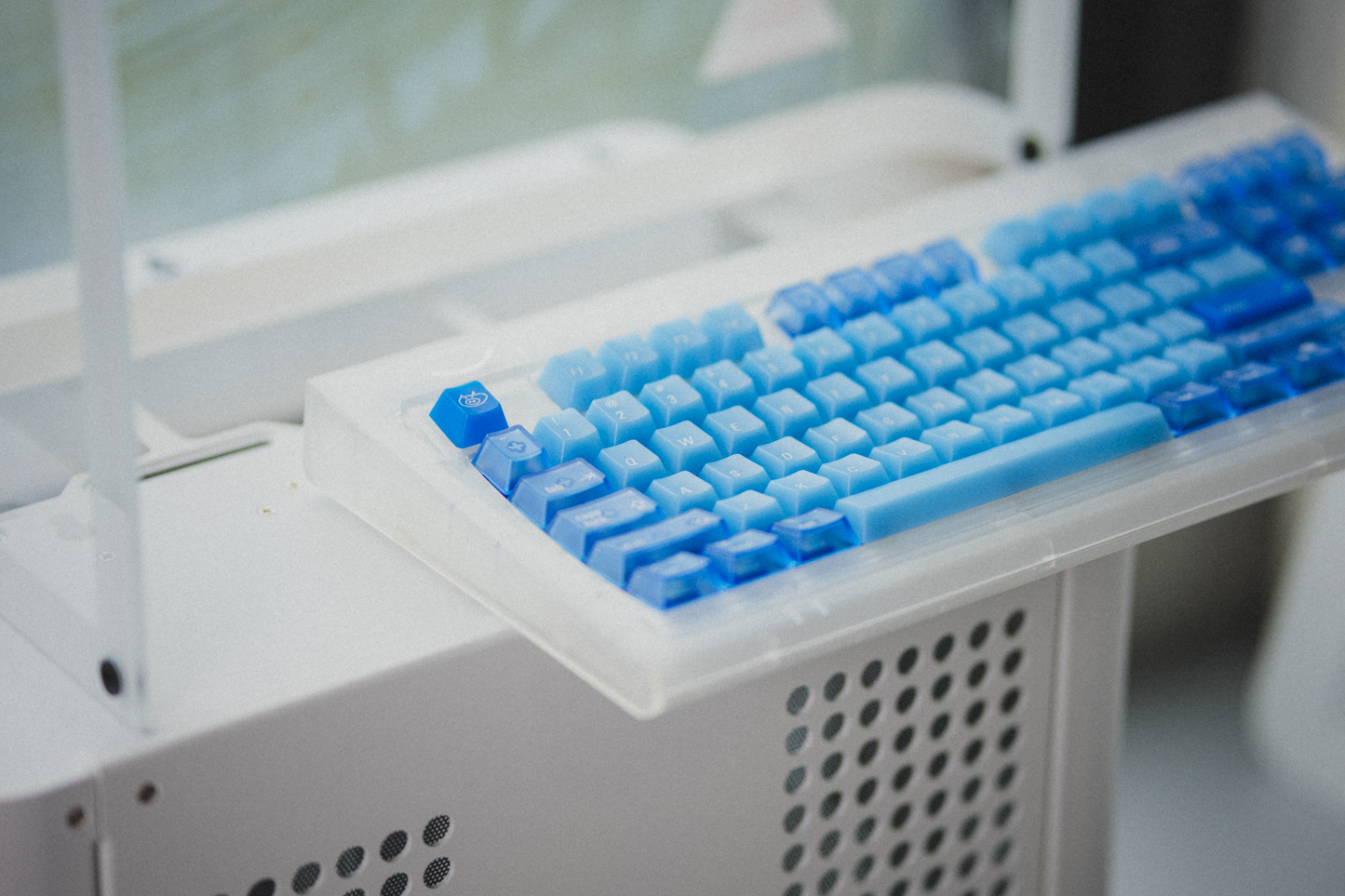 Leledesign Ocean Blue Cherry Profile Keycaps Set