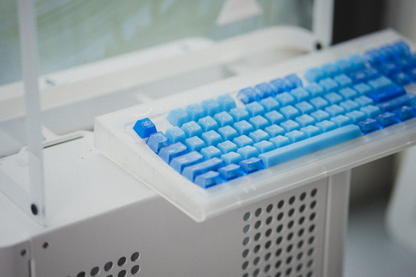 Leledesign Ocean Blue Cherry Profile Keycaps Set