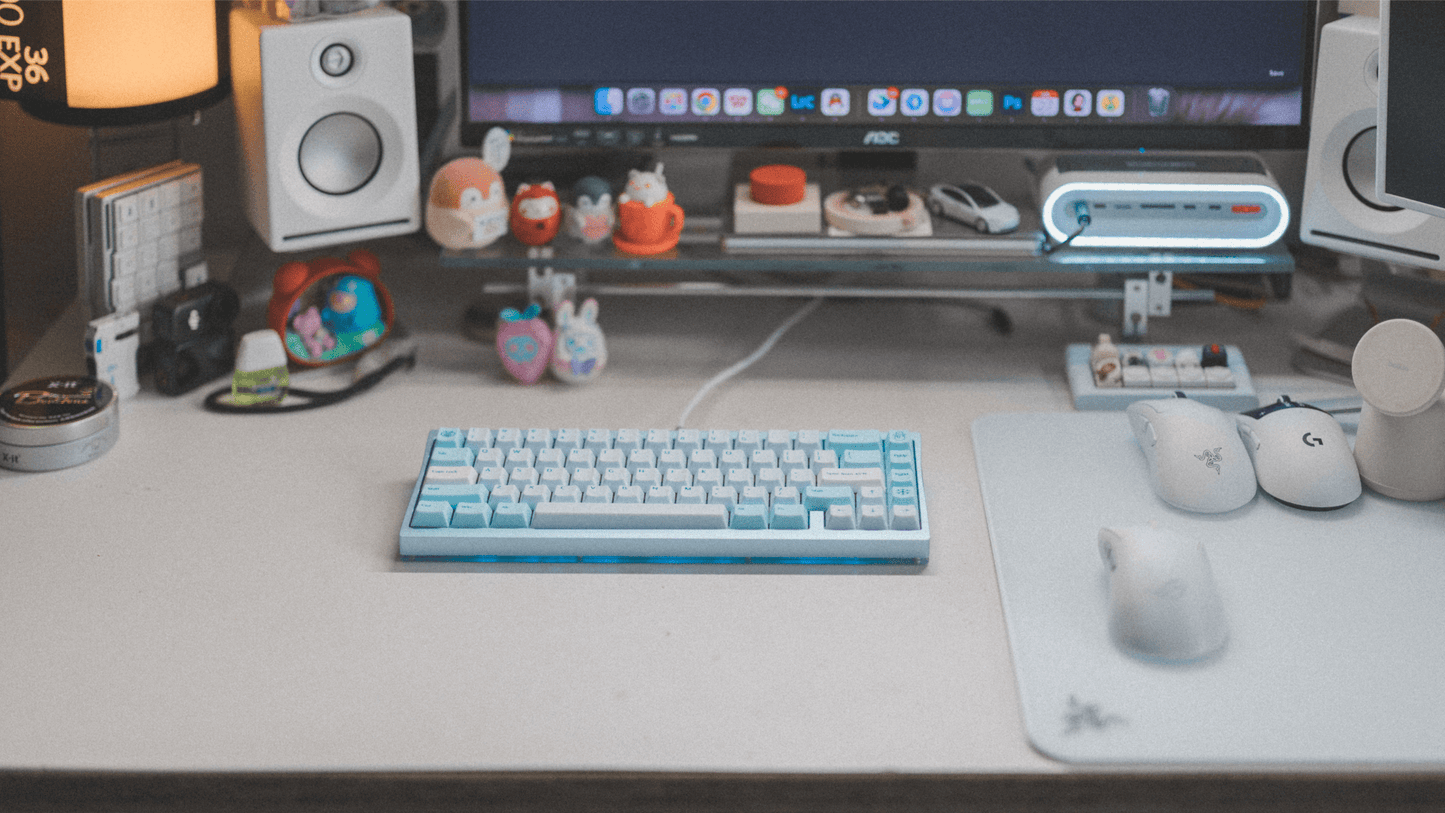 【新発売】LeleLab×Cheese Snowspire Lake Keycap set