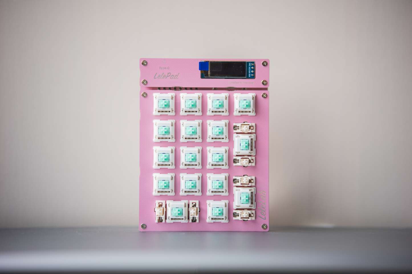 LelePad ホットスワップ対応 テンキーパッド/マクロパッド DIYキット