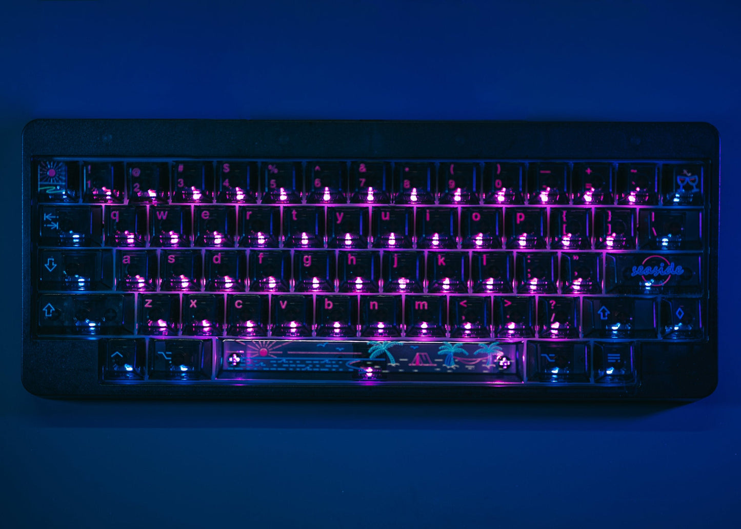 Lelelab x ICE CAT Seaside Clear Keyset