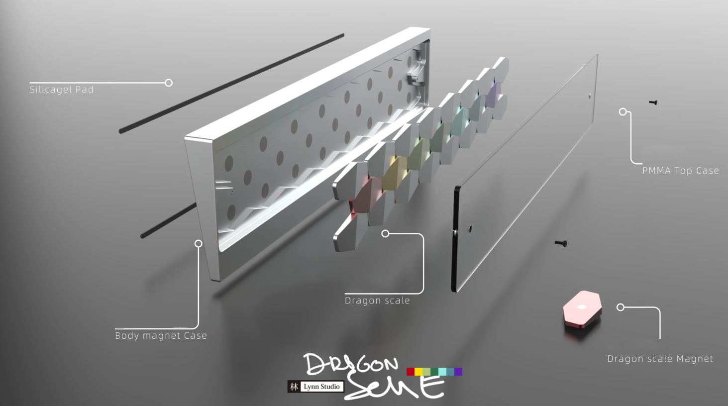 LeleLab X Lynn Studio Dragon Scaleリストレスト – DIGIART LeleLab X Lynn Studio Dragon Scaleリストレスト – DIGIART