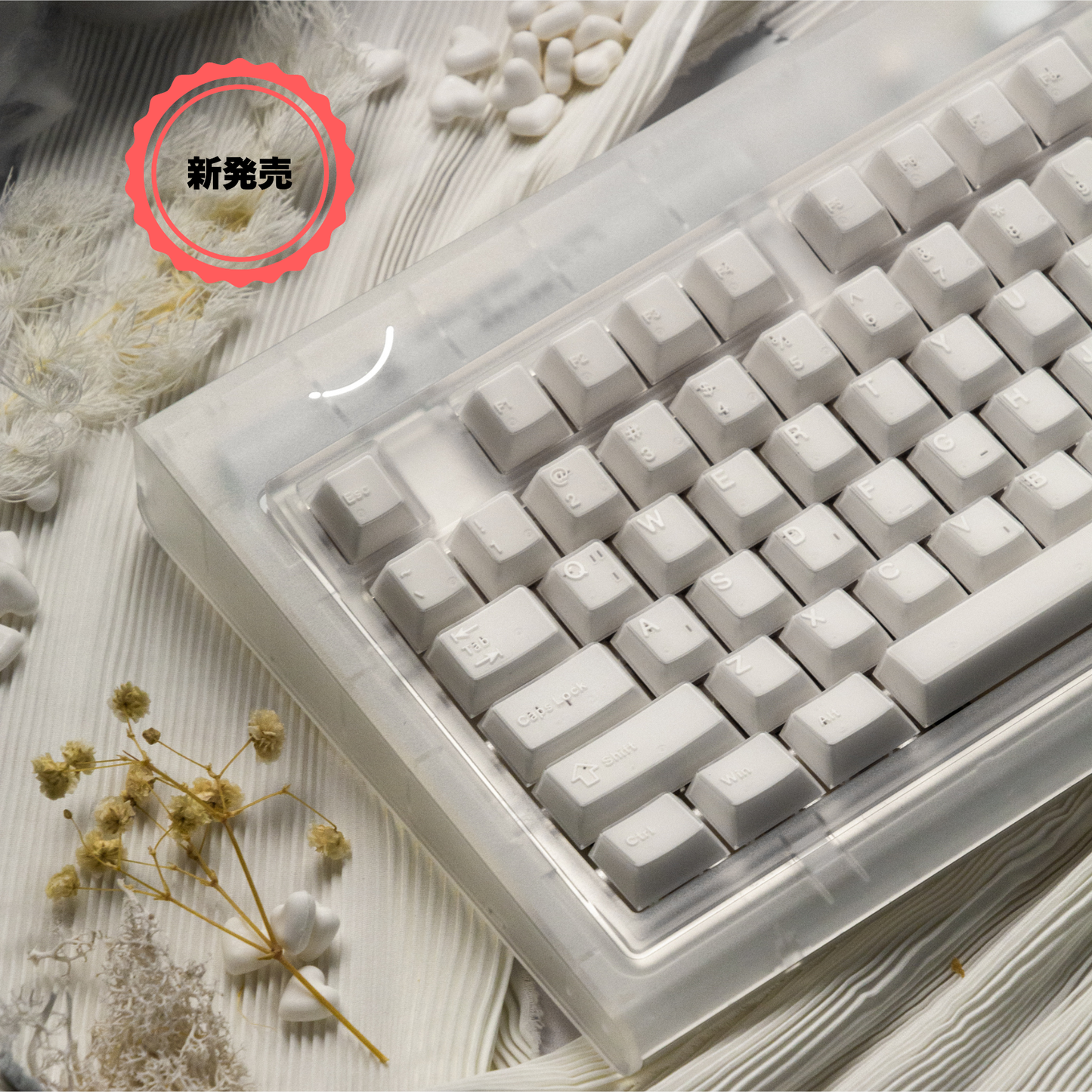 ソレノイドモジュール搭載 Smurve80 3-Mode メカニカルキーボード-Lume Edition