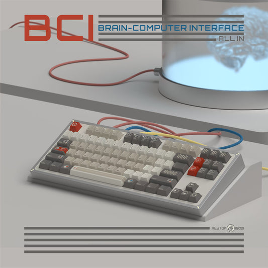 【新規取扱商品】KeyTok Brain Computer Interface Cherry Profile Dye-Sub PBTキーキャップ
