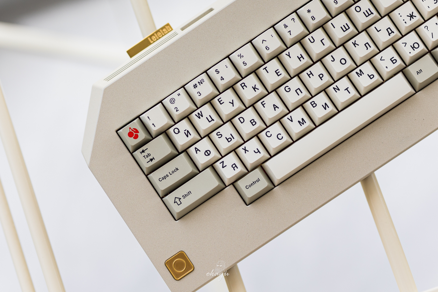 Lelelab Matra Alice 90 Retro 自作キーボードキット