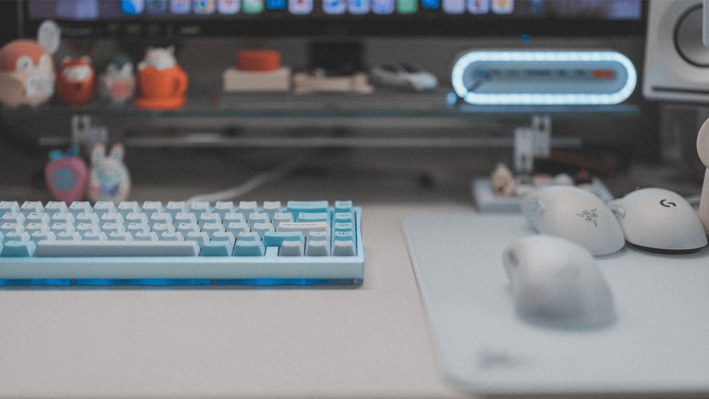 【新発売】LeleLab×Cheese Snowspire Lake Keycap set