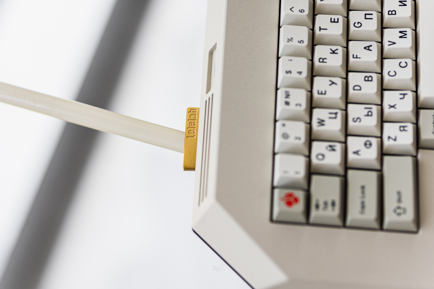 Lelelab Matra Alice 90 Retro 自作キーボードキット
