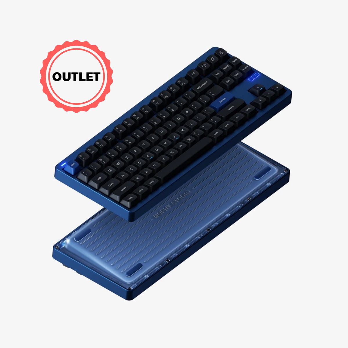 NuPhy Gem80 QMK/VIA ワイヤレス メカニカルキーボード (US ANSI 配列 