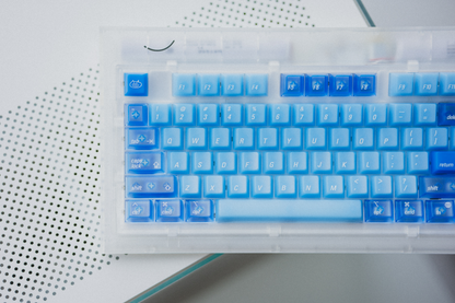 Leledesign Ocean Blue Cherry Profile Keycaps Set