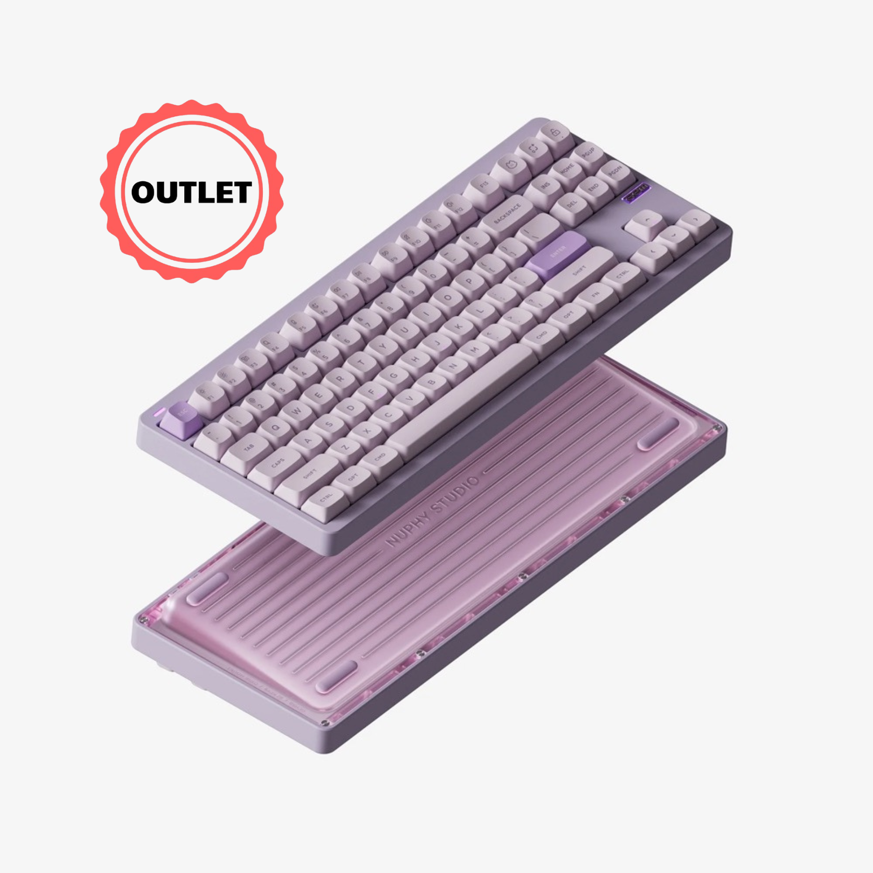 NuPhy Gem80 QMK/VIA ワイヤレス メカニカルキーボード (US ANSI 配列