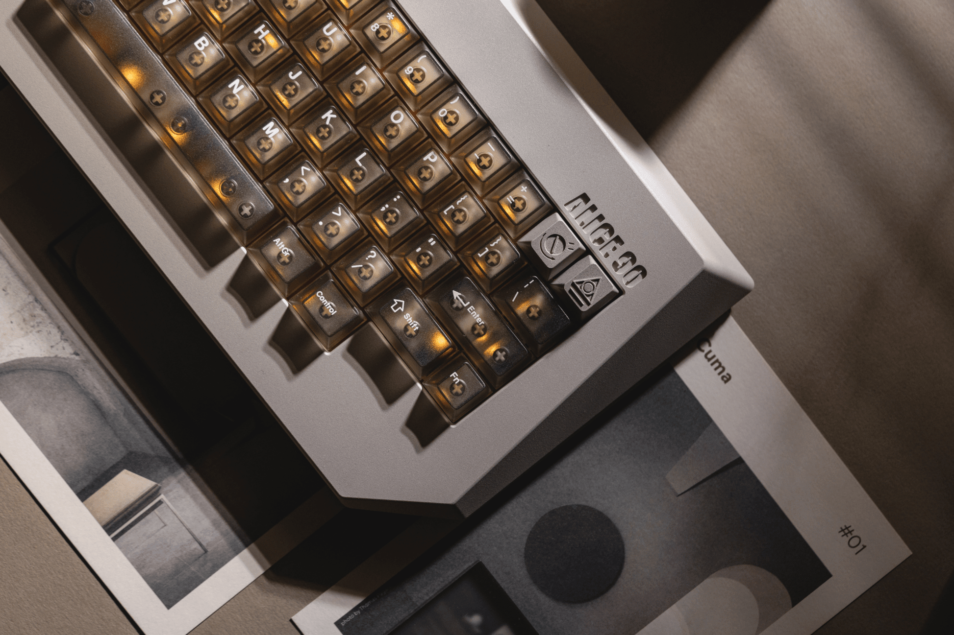 LeleLab Matra Alice 90 自作キーボード向けモデル