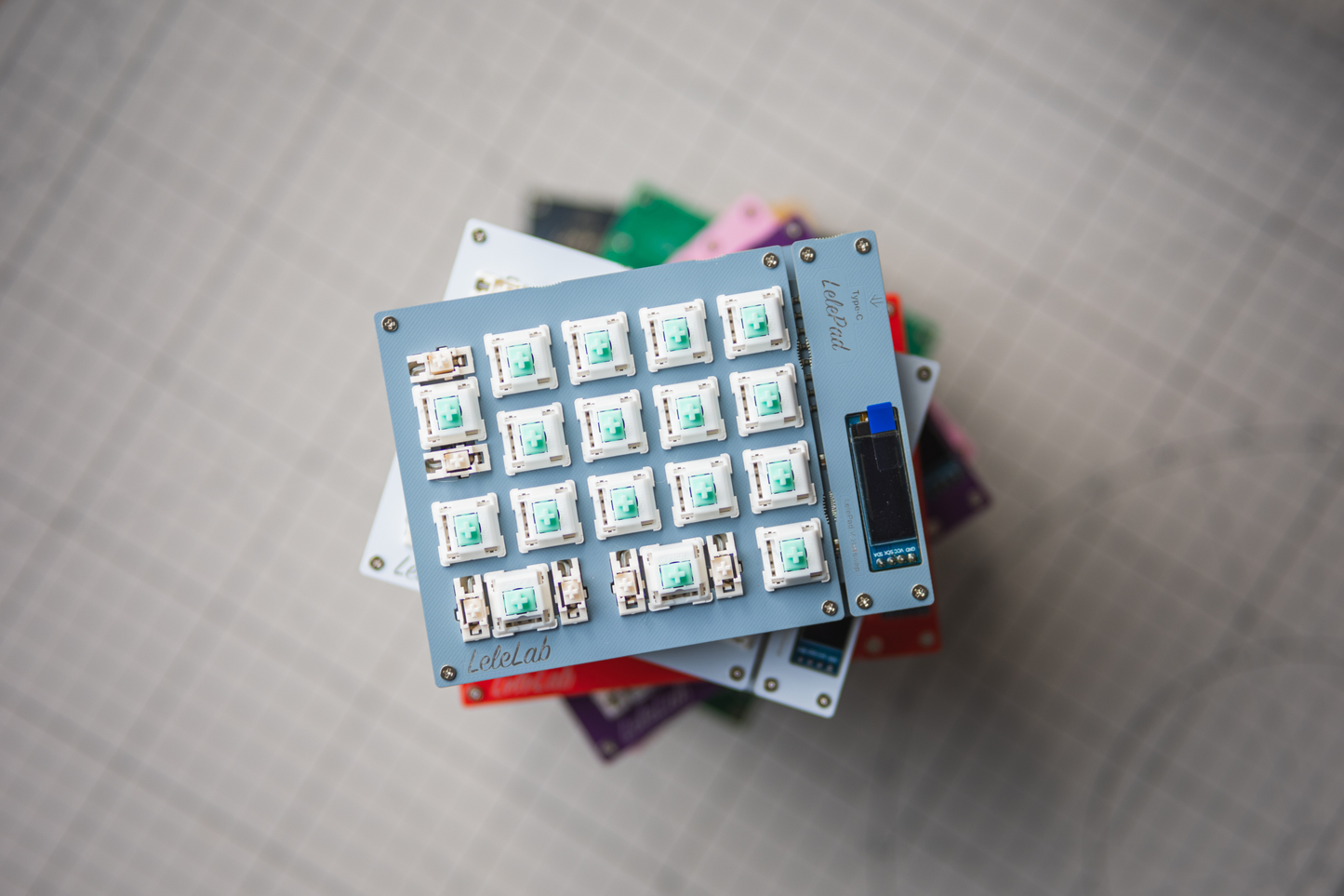 LelePad ホットスワップ対応 テンキーパッド/マクロパッド DIYキット