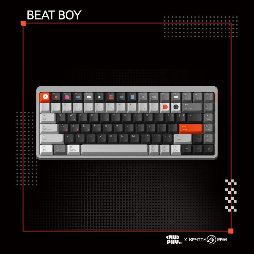 Beat Boy Berry Profile Dye-Sub PBTキーキャップ – DIGIART