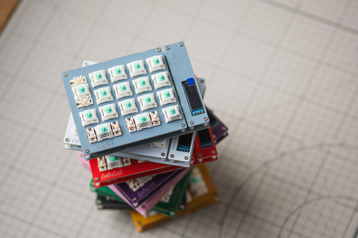 LelePad ホットスワップ対応 テンキーパッド/マクロパッド DIYキット