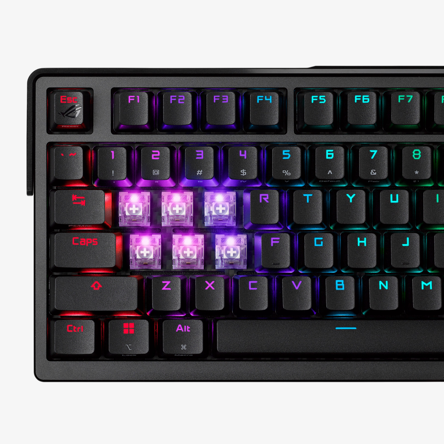 ROG Azoth Extreme | PBT Keycaps | Gaming キーボード｜ROG