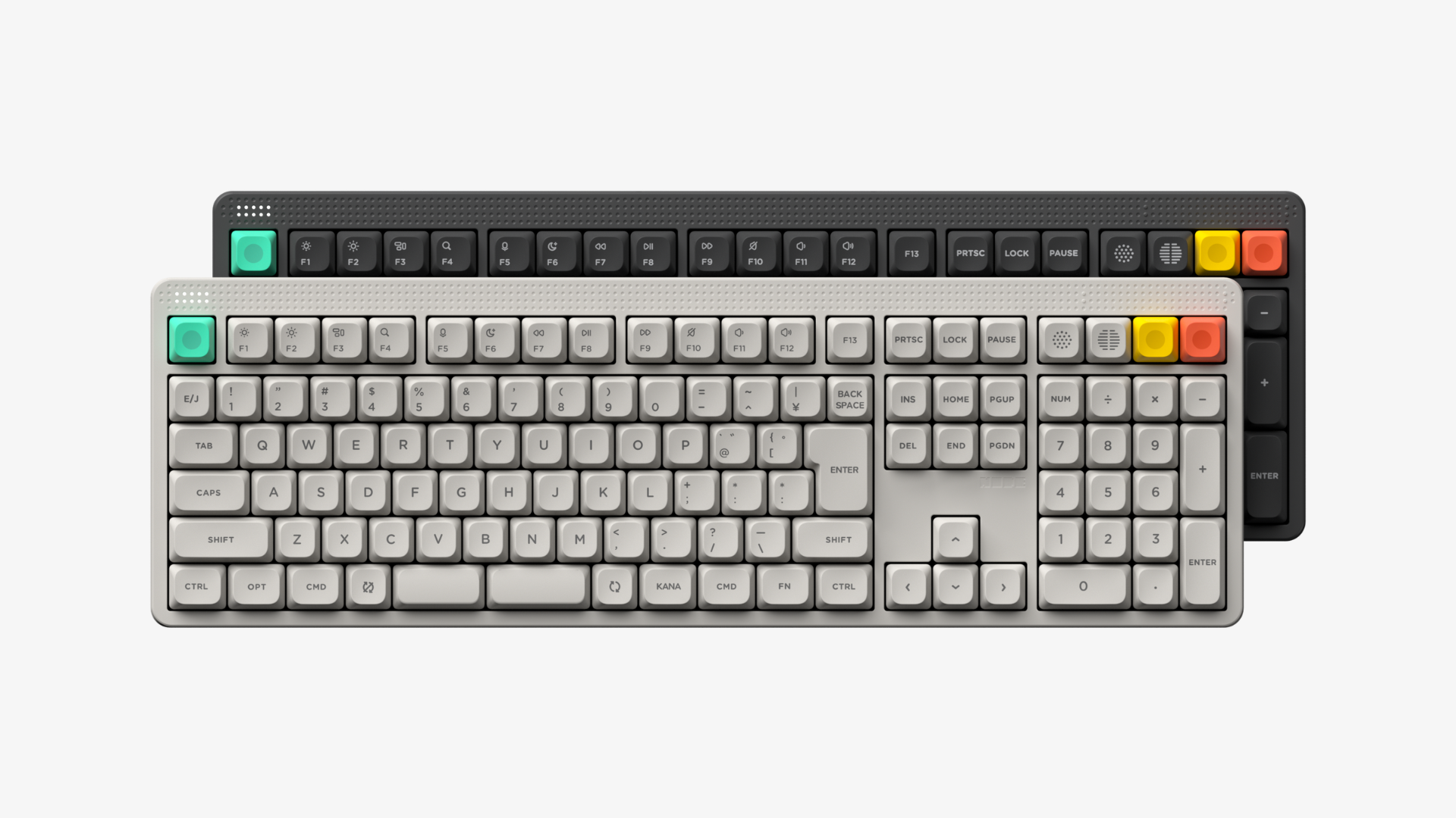 【試打のみ｜定価$109.95】NuPhy Node100 ロープロファイル ワイヤレス メカニカルキーボード JIS配列｜100%レイアウト