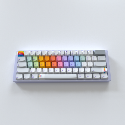 【新発売】KeyTok Rainbow Smile Profile Dye-Sub PBT キーキャップ